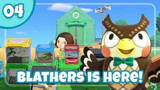 Blathers Joins the Island! - Animal Crossing New Horizons - Part 4