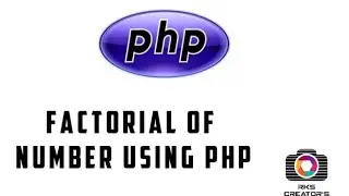 Factorial of number using php | php programs | php in tamil