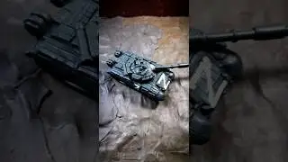 Т-72Б3 ведёт бой. Пластилиновая анимация боевых действий на СВО