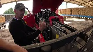 Massey 1842S Small Baler Walk Around!