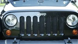 DIY  Wrangler Mesh Grill Guards for about $10