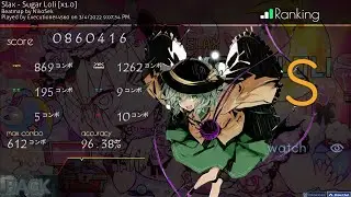 Slax - Sugar Loli [x1.0] 96.38% acc Osu!Mania