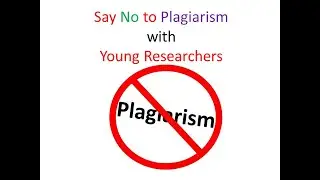 Say No to Plagiarism | Reduce Similarity Index without any Software | Practice | Young Researchers