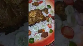 Arabian food eating #shorts #chiken #yeammi