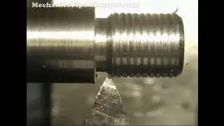 How it made: External thread cutting