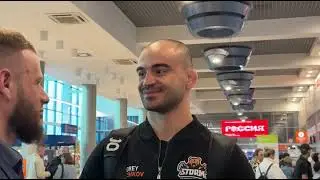 Команда «ШТОРМ» проводила Андрея Корешкова на бой в PFL