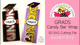Grad Candy Bar Wrap Svg Tutorial