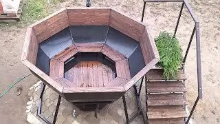СИБИРСКИЙ БАННЫЙ ЧАН СВОИМИ РУКАМИ | КУПЕЛЬ ЗА 1 МЕСЯЦ