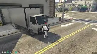 Trucker Job at Berton City   qb-core grinding Gta 5  fivem server (Tagalog)