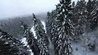 Frozen lake in Karelia | FPV Drone Freestyle