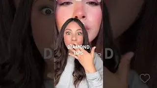 DIAMOND LIPS 💎 | #makeup #makeupforbeginners #makeuptutorial #makeuphacks #makeuplook #maquillaje
