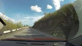 Судак — Алушта, поездка вдоль моря