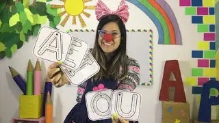 Las Vocales 3 (Trazando) - Clases Virtuales Inicial - Ficha de Trabajo