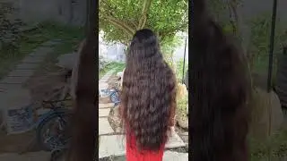 new video out - don't miss it #shorts #longhair #hair #fantasy #beautiful #nenumeeshruthi