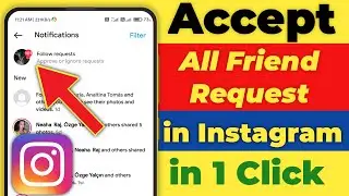 How to accept all friend request on Instagram✅How To Accept All Follow Requests On Instagram At Once