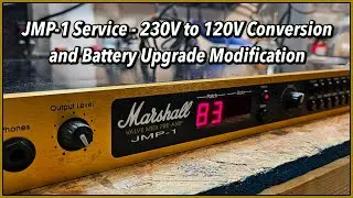 JMP-1 Service - 230V to 120V Conversion and Battery Upgrade