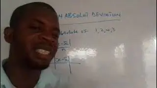 Mean Absolute Deviation of Ungrouped Data