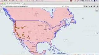 105 Demonstration of the Web Mapping Application