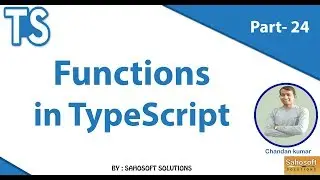 Functions in TypeScript : Typescript Tutorials in Hindi