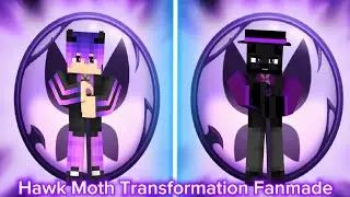 🦋Hawk Moth Transformation [MIRACULOUS Fanmade] - Mine-imator Minecraft Animation ( 🇺🇸 ENG & GER 🇩🇪 )