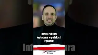 Infrastruktura krytyczna w polskich rękach! #shorts