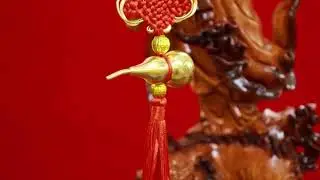 Dây Treo Hồ Lô Đồng Khắc Bát Quái - PVN177