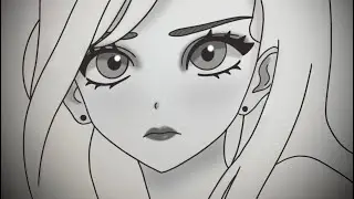 How to draw an unhappy girl / Comment dessiner une fille malheureuse