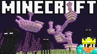 Minecraft: My 1st Elytra, Shulker Box & Ender City!