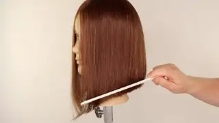 How To Cut An A-line Bob Haircut