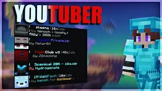 Top 5 YOUTUBER Texture Packs! (FPS Boost/1.8.9)
