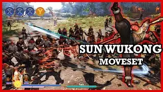 Warriors Orochi 4 Ultimate - Sun Wukong Moveset