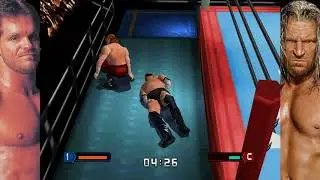 Virtual Pro-Wrestling 2 freem Edition Matches - Chris Benoit vs Triple H