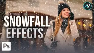 Snowfall Effects in Photoshop 2024 | Photoshop Tutorial 2024