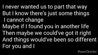 In Another Lifetime Sophia Fredskild lyrics
