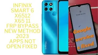 Infinix Smart 6 (X657b, x6511) FRP Bypass/ Google Account Bypass Without PC 2023