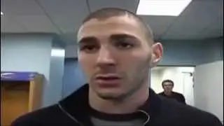 Karim Benzema cuenta un chiste