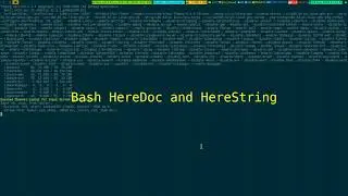 Bash HereDoc And HereString 2023_08_04_15:15:27