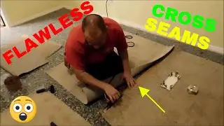 HOW TO MAKE A CROSS SEAM in carpet