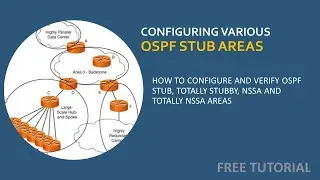 Configuring various OSPF STUB Areas