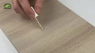 ШТРИХ МЕБЕЛЬНЫЙ. Как заделать царапину на мебели. RESMAT
