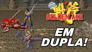 Golden Axe - Arcade - 1 FICHA em DUPLA! (Paizão Gameplay)