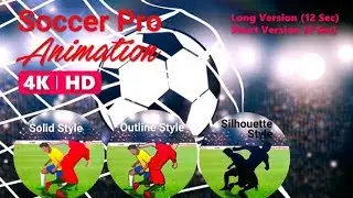 After Effects Template: Soccer Pro Animation