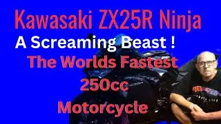 Ninja ZX25R: The 4-Cylinder Beast Unleashed! #motorcycle  #ninja #trendingvideo