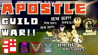 SEAL GLADIUS | MENJADI APOSTLE GUILD WAR HALL. HAMPIR END SEASON GASKEN!! GWH SEAL ONLINE