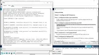 6.5.6 Packet Tracer - Configure dynamic NAT - Configuración de NAT dinámica