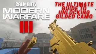 How To Get Gilded Camo In MW3 Quickly AND Easily (Best MW3 Camo Guide)