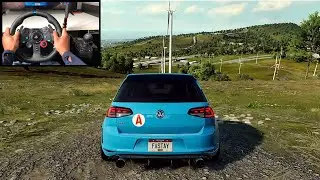 VOLKSWAGEN GOLF 7 GTI - NFS HEAT - Logitech g29 gameplay