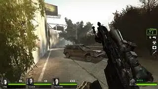 Left 4 Dead 2 MW3 RSASS Gameplay Showcase