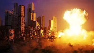 Realistic Nuclear Bomb Destruction | Teardown