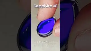 Resin - September Birthstones, Blue Beauty Short #resinart #resincrafts #resinjewelry #jewelrymaking